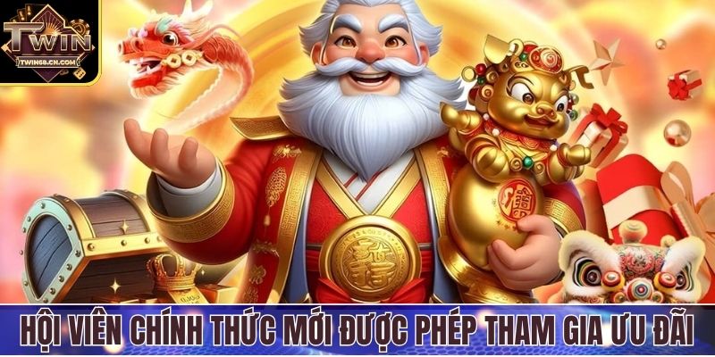 Hội viên chính thức mới được phép tham gia ưu đãi