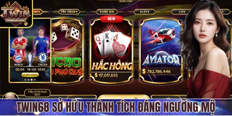 Twin68 sở hữu nhiều thành tích đáng ngưỡng mộ