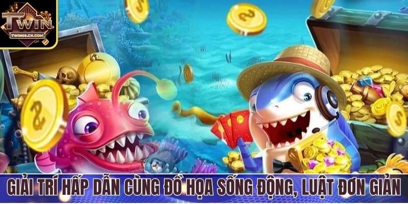 Bắn Cá Tiên - Trải Nghiệm Săn Thưởng Cực Đã Tại Twin68 Giải trí hấp dẫn cùng đồ họa sống động, luật đơn giản